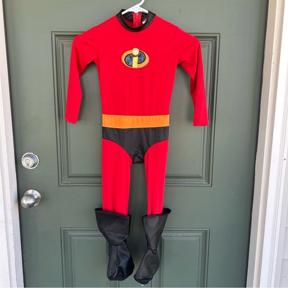 Disney Pixar Incredibles Dash Costume Toddler BodySuit 3t/4t - Picture 1 of 6